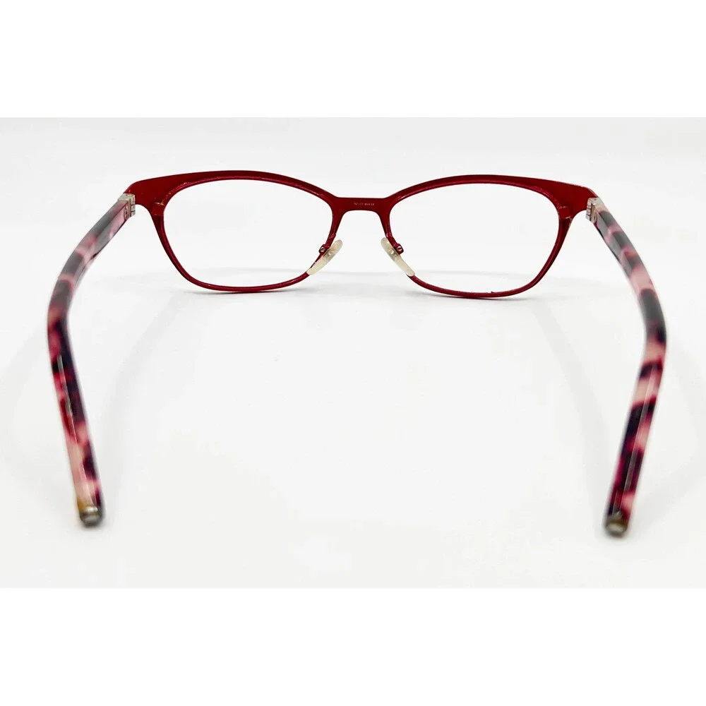 Marc Jacobs Eyeglasses Womens Red Tortoise Cat Eye MARC 11 52-17-140